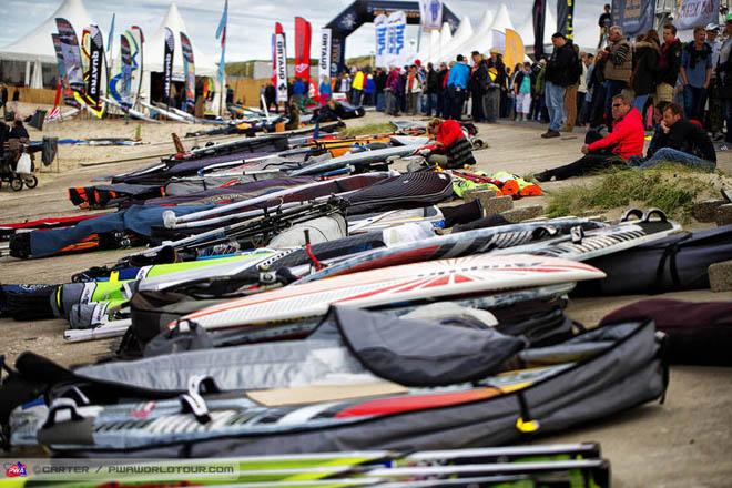 Equipment ready for action ©  John Carter / PWA http://www.pwaworldtour.com